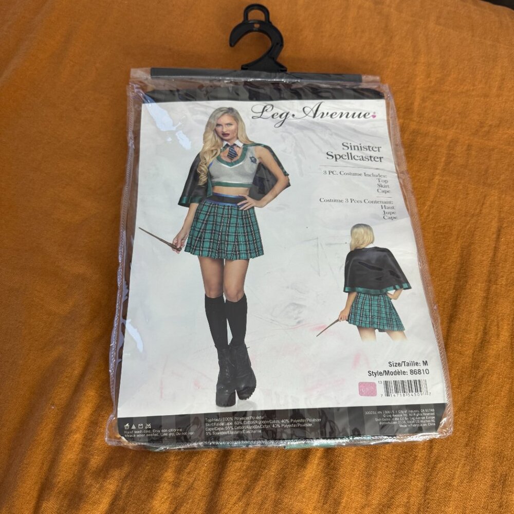 Women's Slytherin Costume size M - Picture 2 of 10